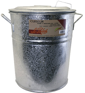 Cuiseur en aluminium 24 bocaux 1L Le Pratique 