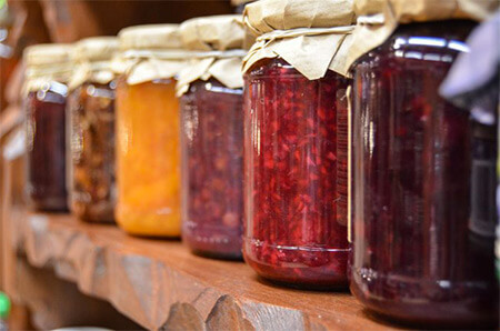 stérilisation pots de confiture sans couvercle